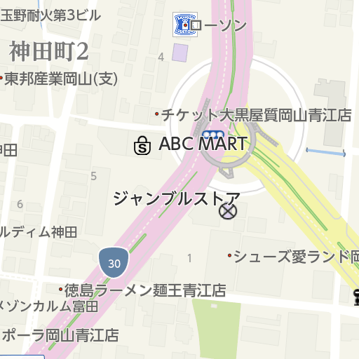 地図 au乗換 地図